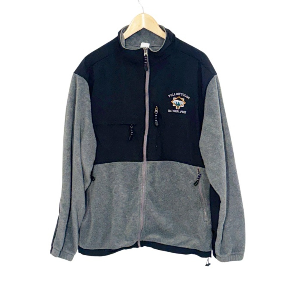 YELLOWSTONE National Park Fleece Jacket Size XXL EUC